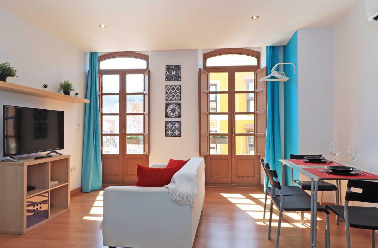 מאלגה Del Parque Flats Estudio Lagunillas מראה חיצוני תמונה