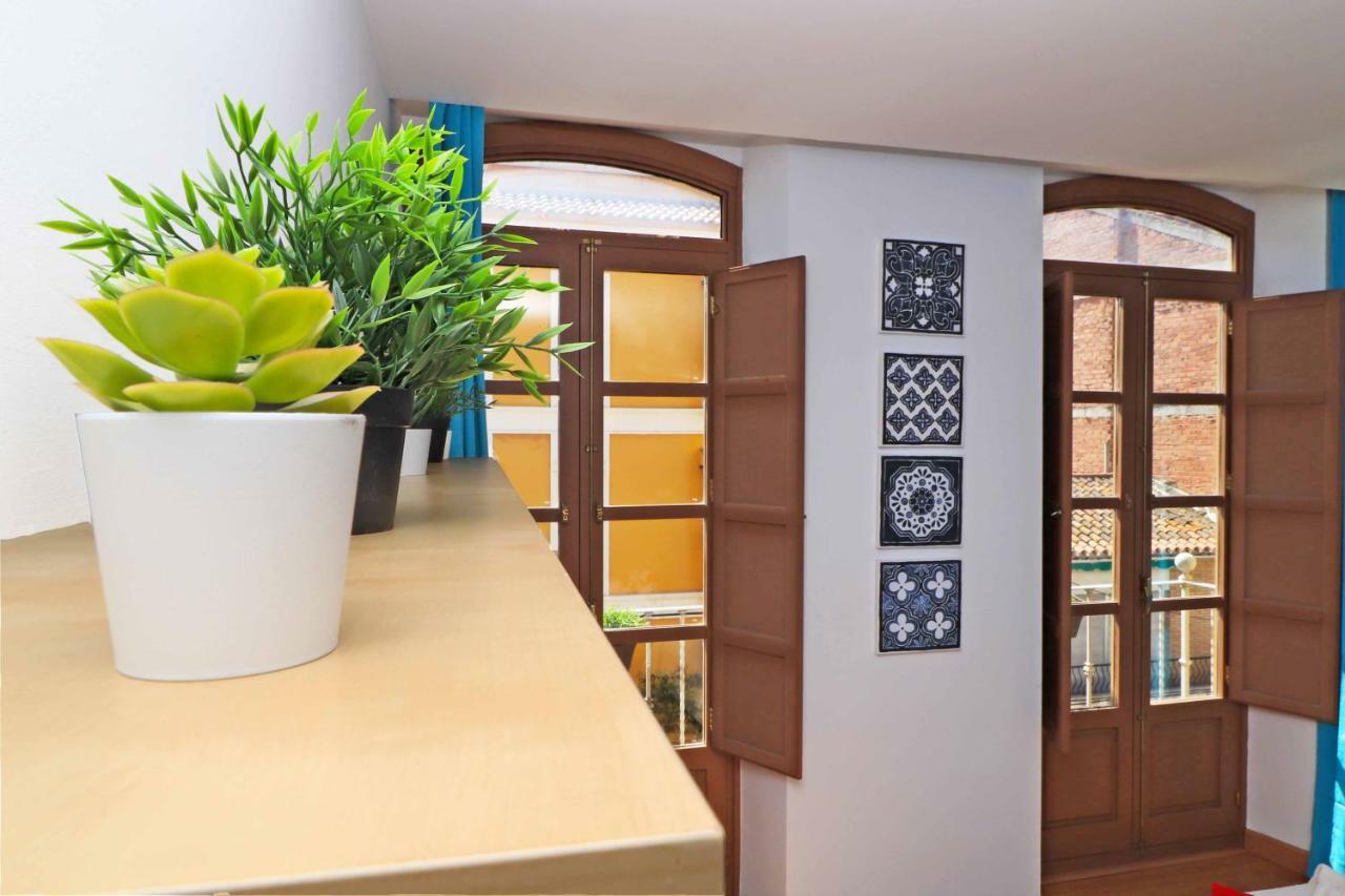 מאלגה Del Parque Flats Estudio Lagunillas מראה חיצוני תמונה