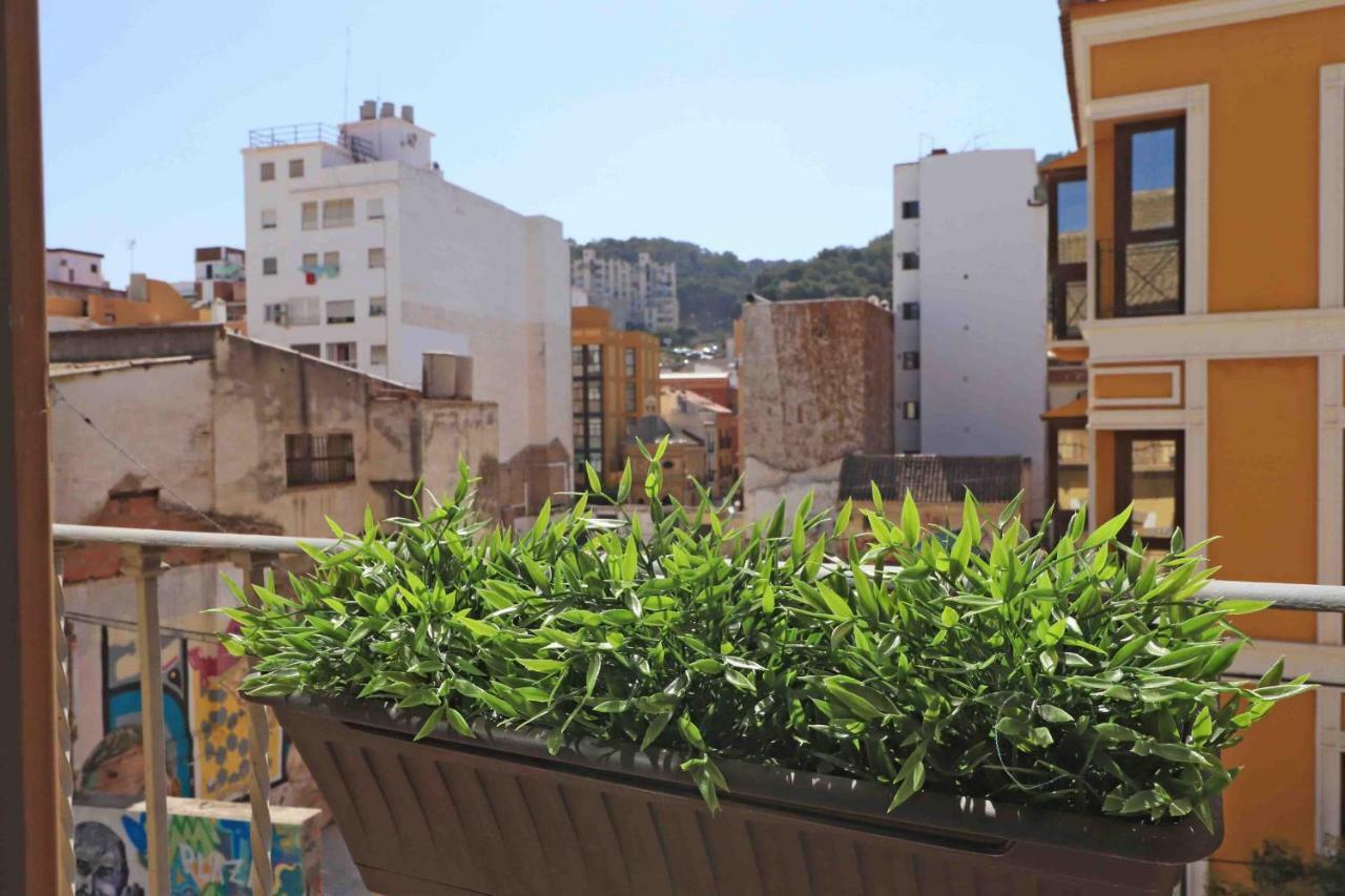 מאלגה Del Parque Flats Estudio Lagunillas מראה חיצוני תמונה