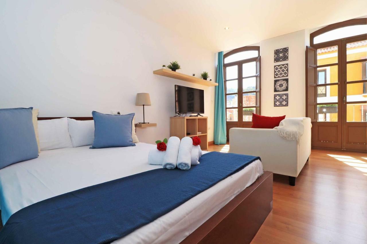 מאלגה Del Parque Flats Estudio Lagunillas מראה חיצוני תמונה